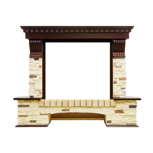 Dimplex Pierre Luxe угловой - Темный дуб / Сланец (Высота 1000мм) с очагом Symphony 26 DF2608-INT Dimplex Pierre Luxe угловой - Темный дуб / Сланец (Высота 1000мм) с очагом Symphony 26 DF2608-INT