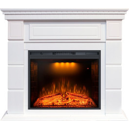 Royal Flame Portland - Белый с очагом Emerald 28