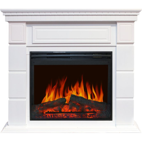 Royal Flame Portland - Белый с очагом Jupiter FX New