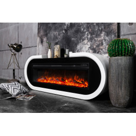 Royal Flame Soho - Белый с черным с очагом Vision 60 LED