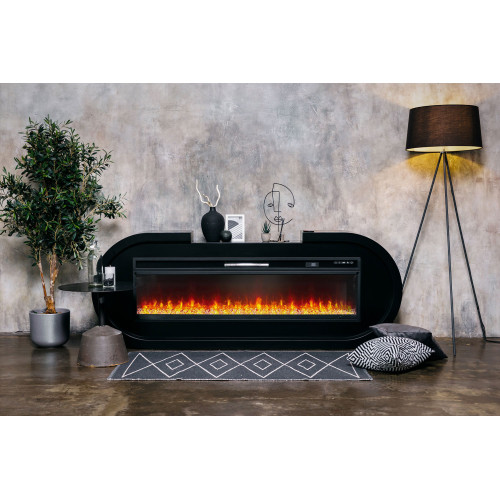 Royal Flame Soho - Черный с очагом Vision 60 LOG LED