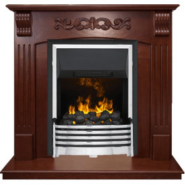 Dimplex Sorrento угловой - Орех с очагом Flagstaff