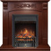 Royal Flame Sorrento угловой - Орех с очагом Fobos FX Black