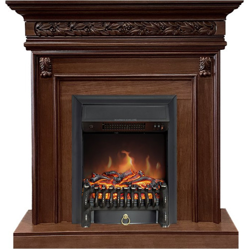 Royal Flame Valletta - Темный дуб с очагом Fobos FX Black