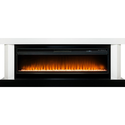 Royal Flame Vancouver 60 - Белый с черным с очагом Vision 60 LED