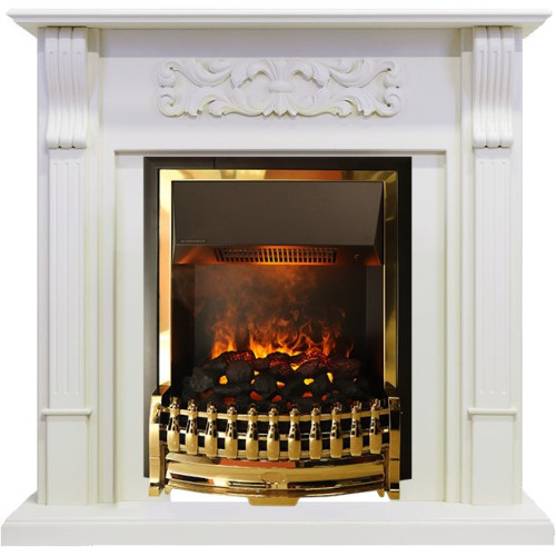 Dimplex Venice - Фактурный белый с очагом Atherton