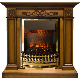 Dimplex Verona - Дуб антик с очагом Atherton
