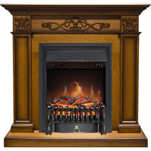 Royal Flame Verona - Дуб антик с очагом Fobos FX Black