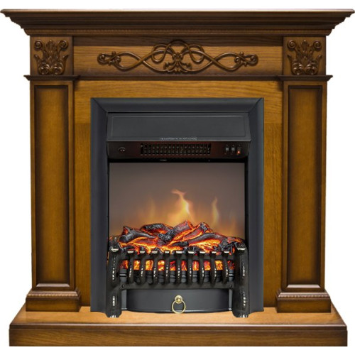 Royal Flame Verona - Дуб антик с очагом Fobos FX M Black