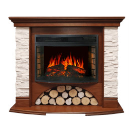 Royal Flame Village - Орех с очагом Dioramic 25 LED FX