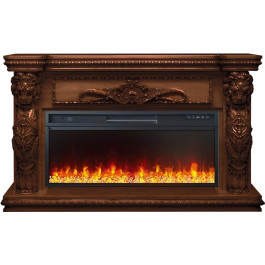 Royal Flame Windsor 42 - Темный дуб с очагом Vision 42 LED