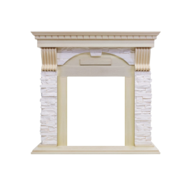 Royal Flame Dublin - Слоновая кость с патиной / Сланец крем