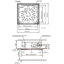 General Climate GCKA-1200Fi кассетный фанкойл