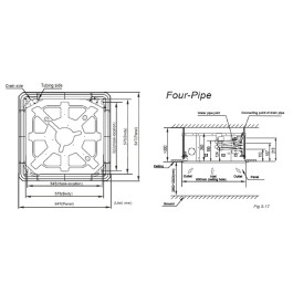 General Climate GCKD-500Si кассетный фанкойл