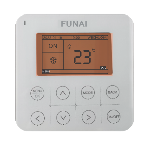 FUNAI LAC-DR35HP.C01/S/Pan DR-4LA/LAC-DR35HP.01/U кассетный кондиционер