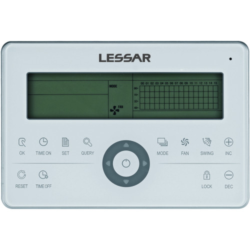 LESSAR LZ-UPW7 пульт кондиционера LESSAR LZ-UPW7 пульт кондиционера